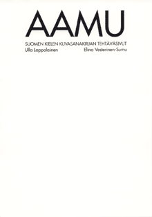 Aamu-suomen kielen kuvasanakirja